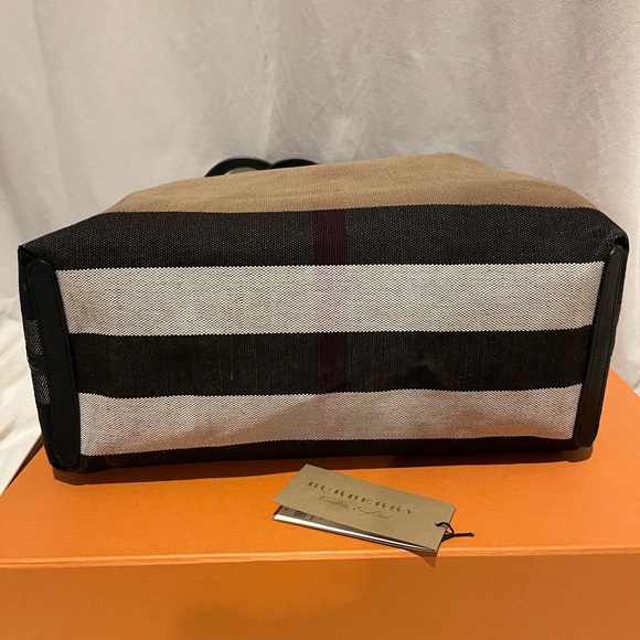 Burberry Canvas Reversible Tote - Picture 6 of 10